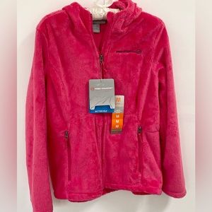 NWT Free Country Hot Pink Fleece with Butter Pile fabric -size M